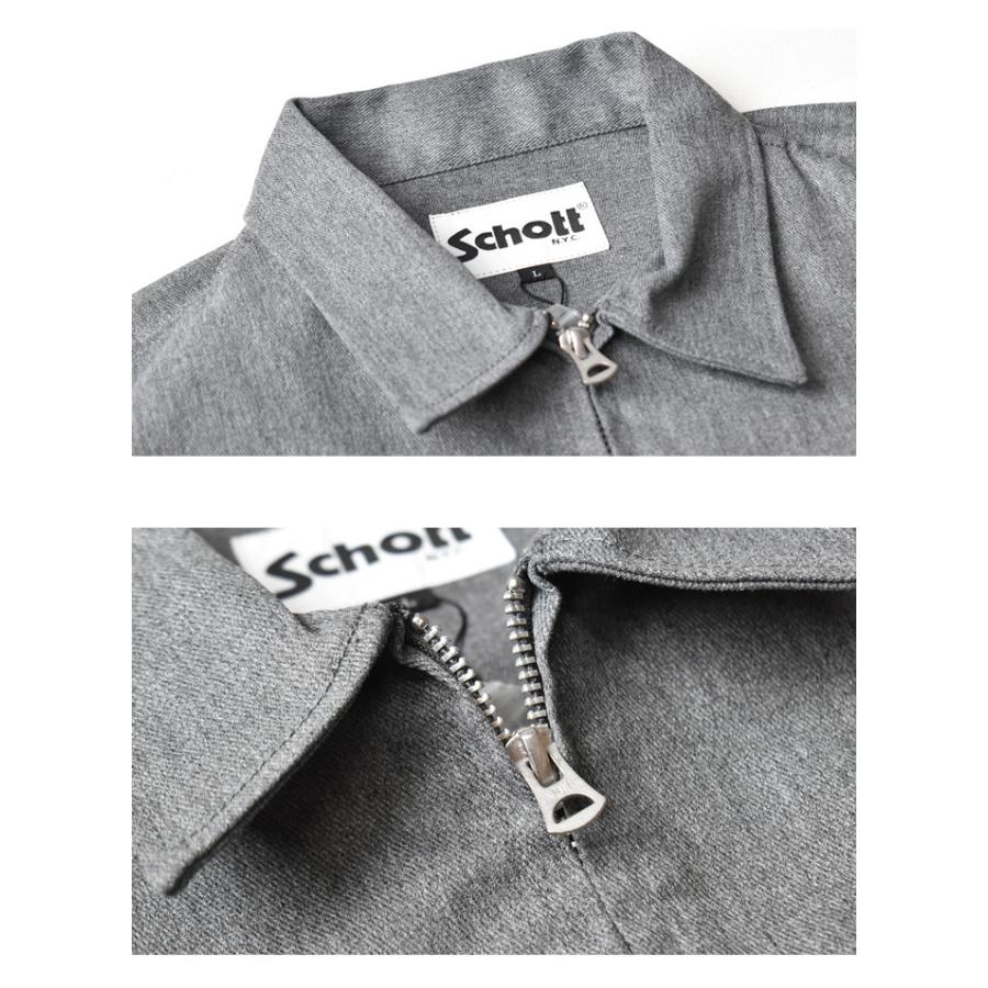 Schott ショット TC ワークジャケット ライトアウター ブルゾン メンズ 送料無料 3112055 782-5952001 | Schott N.Y.C | 11