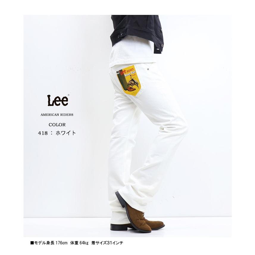 Lee（リー） アメリカンライダース 102 ブーツカット ツイル素材 日本