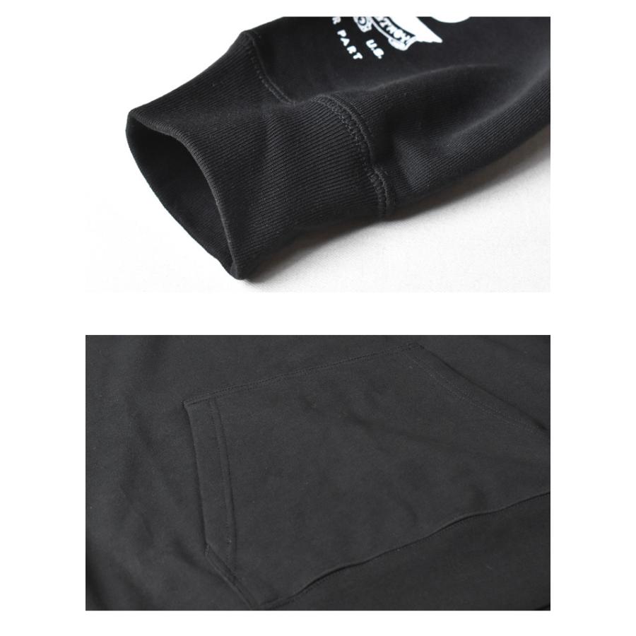 THRASHER（スラッシャー） 袖プリント スウェットパーカー プル