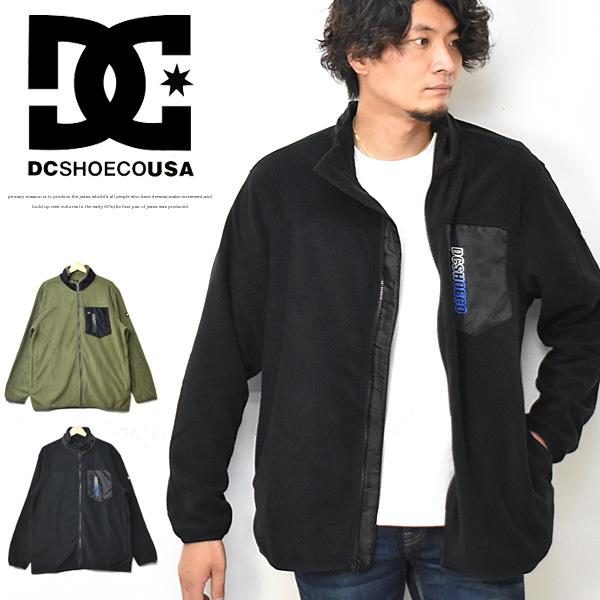 SALE セール DC SHOES ディーシーシュー フリースジャケット ナイロン切替え メンズ レディース ユニセックス ライトアウター ブルゾン 送料無料 ADYPE03011 | DC SHOES