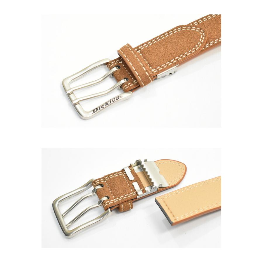 Dickies（ディッキーズ） スエード調 ダブルピン PUレザーベルト