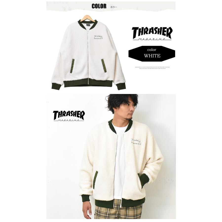 THRASHER（スラッシャー） SALE セール ボアジャケット ブルゾン