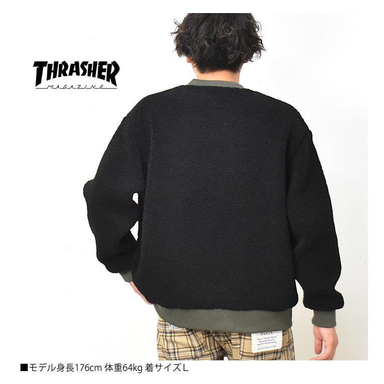 THRASHER（スラッシャー） SALE セール ボアジャケット ブルゾン