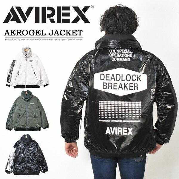 SALE セール AVIREX アヴィレックス エアロゲル ジャケット メンズ アウター ブルゾン 中綿ジャケット アビレックス 送料無料
