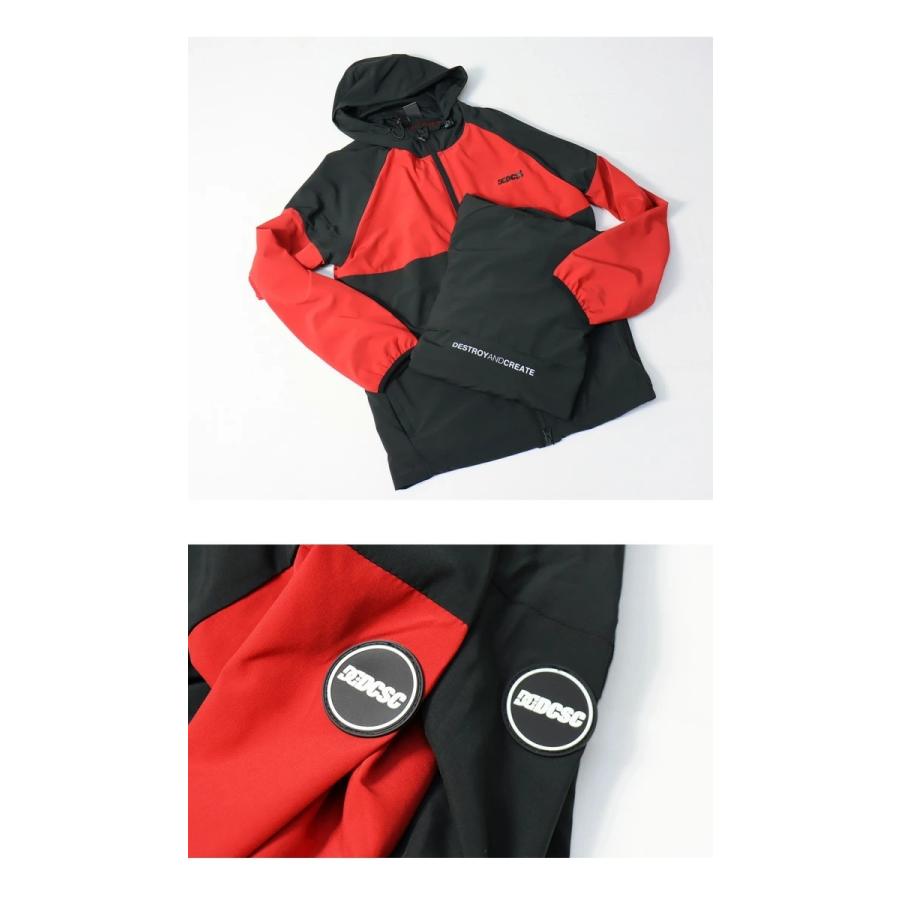 【CAPRI】ナイロンジャンパー ナイロンハーフジップジャンパー上下SET | レディース