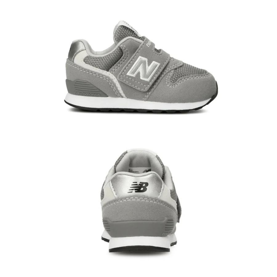 new balance ニューバランス キッズ ベビー IZ996 スニーカー 靴 ジュニア セカンドシューズ 子供靴 赤ちゃん ベビーシューズ  送料無料 IZ996GR3 グレー｜rexone｜03