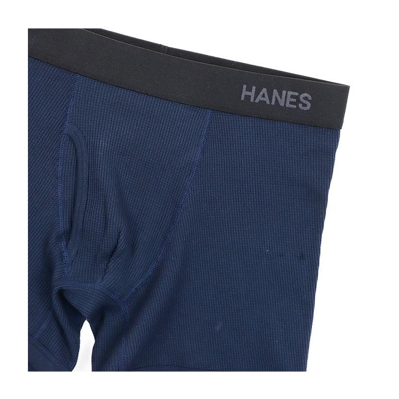 HANES ヘインズ BEEFY ビーフィー ボクサーブリーフ ボクサーパンツ 前開き サーマル素材 パックT入り メンズ 下着 HM6-U103｜rexone｜07