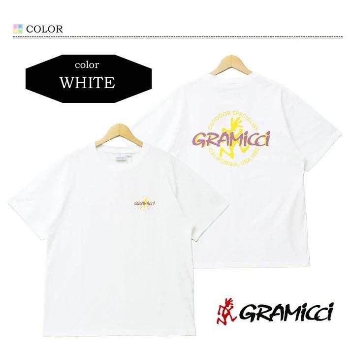 GRAMICCI グラミチ ロゴプリント 半袖Tシャツ バックプリント 半Ｔ メンズ レディース ユニセックス 送料無料 G2SU-T004｜rexone｜03