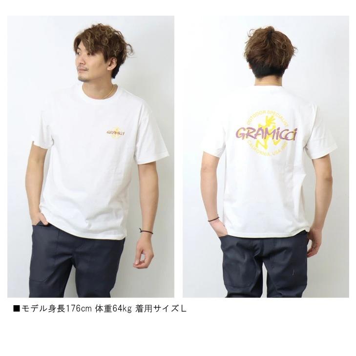 GRAMICCI グラミチ ロゴプリント 半袖Tシャツ バックプリント 半Ｔ メンズ レディース ユニセックス 送料無料 G2SU-T004｜rexone｜04