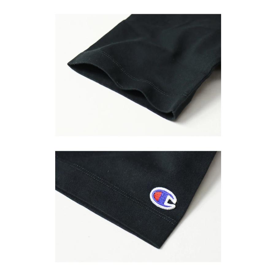Champion チャンピオン レディース ロゴ刺繍 半袖 Tシャツ