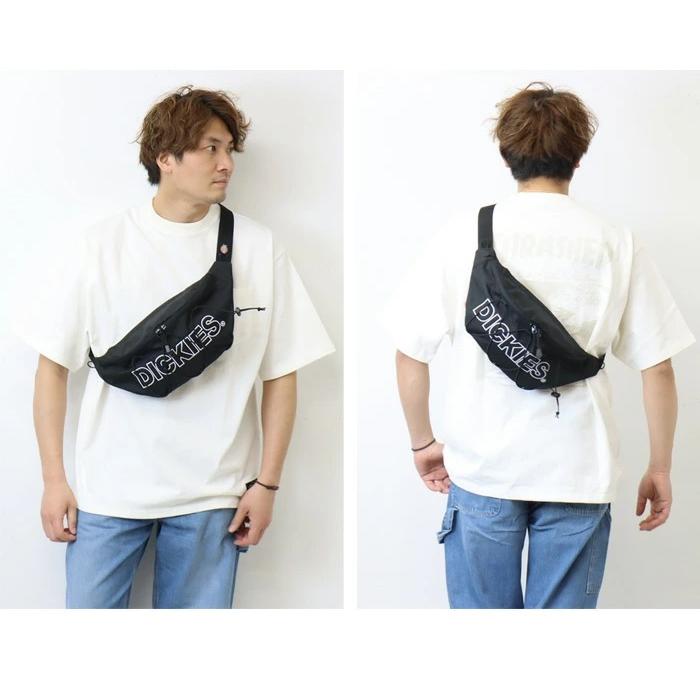 Dickies ディッキーズ アウトラインロゴ ウエストバッグ メンズ レディース ユニセックス ボディバッグ ウエストポーチ 14844600 | Dickies | 03