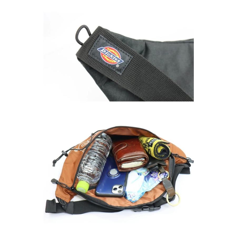 Dickies ディッキーズ アウトラインロゴ ウエストバッグ メンズ レディース ユニセックス ボディバッグ ウエストポーチ 14844600 | Dickies | 08