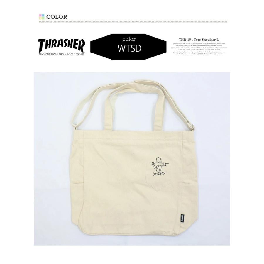 THRASHER スラッシャー 2WAY トートバッグ ショルダーバッグ メンズ レディース ユニセックス THR-191 | THRASHER | 02