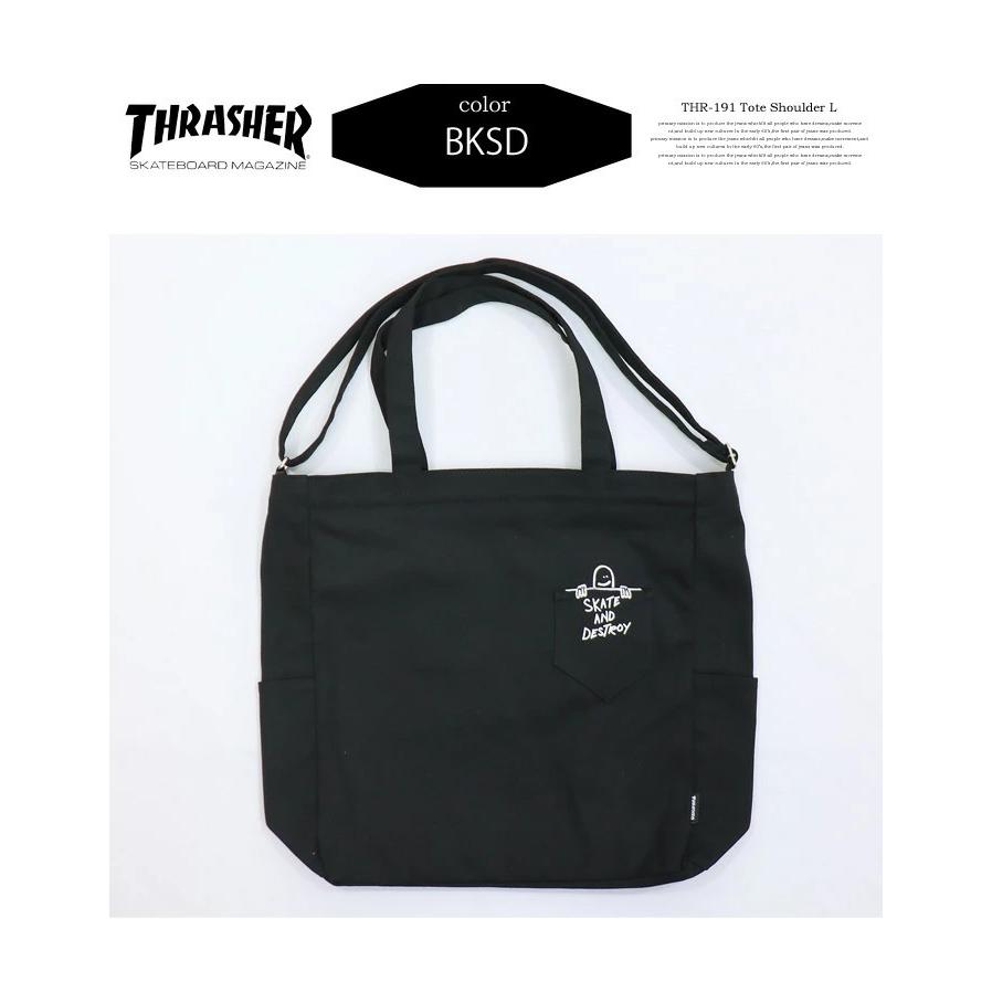 THRASHER スラッシャー 2WAY トートバッグ ショルダーバッグ メンズ レディース ユニセックス THR-191 | THRASHER | 04
