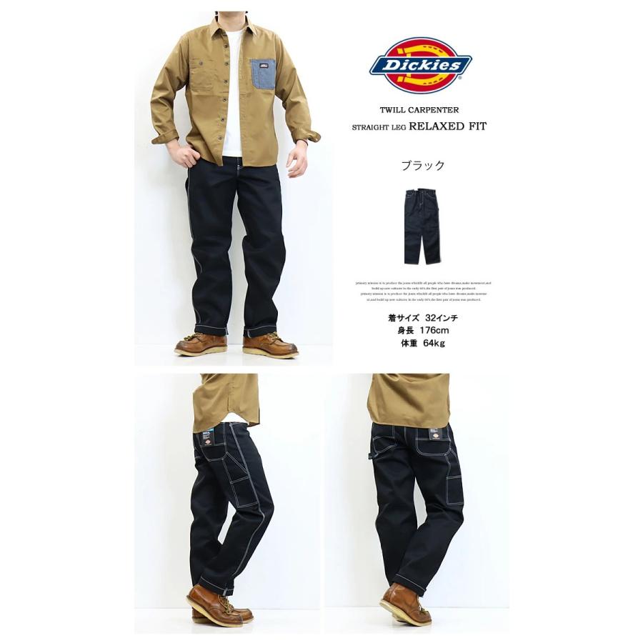 Dickies ディッキーズ 1939型 配色ステッチ ペインターパンツ ワイドパンツ ワークパンツ 送料無料 70039000｜rexone｜15