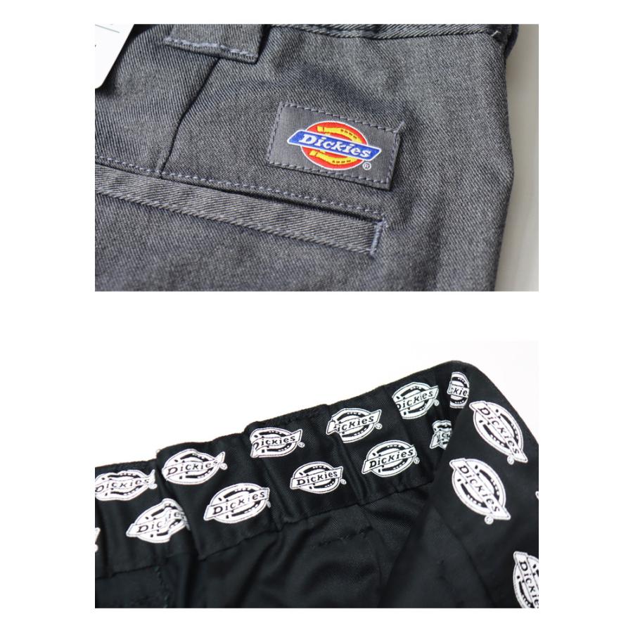 Dickies ディッキーズ TCストレッチ ウエストイージー 8分丈 Dickies ディッキーズ TCストレッチ ウエストイージー 8分丈