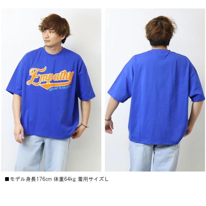 SALE セール Rings リングス ベースボールロゴ 半袖Tシャツ 半T メンズ レディース ユニセックス ビッグシルエット ドロップショルダー 122506 | SMILEY FACE | 05