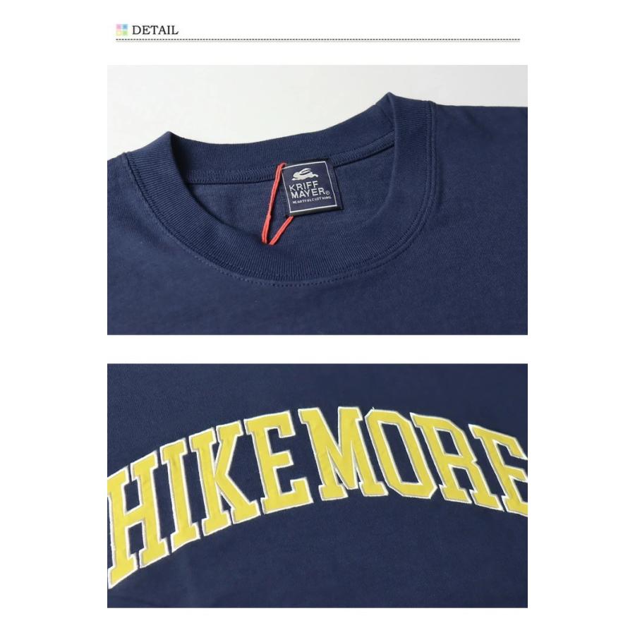 SALE セール KRIFF MAYER クリフメイヤー ヘビーオンス カレッジロゴ 半袖 Tシャツ ビッグシルエット ビッグT 半T メンズ 半袖Tシャツ 送料無料 2157207 | KRIFF MAYER | 13
