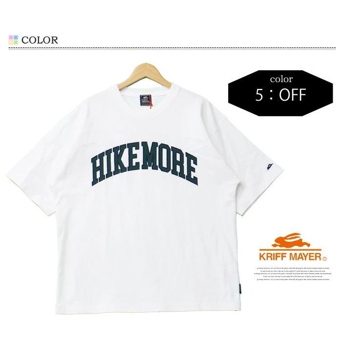SALE セール KRIFF MAYER クリフメイヤー ヘビーオンス カレッジロゴ 半袖 Tシャツ ビッグシルエット ビッグT 半T メンズ 半袖Tシャツ 送料無料 2157207 | KRIFF MAYER | 02
