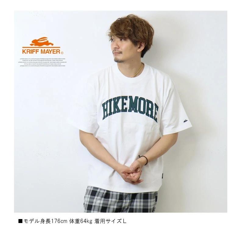 SALE セール KRIFF MAYER クリフメイヤー ヘビーオンス カレッジロゴ 半袖 Tシャツ ビッグシルエット ビッグT 半T メンズ 半袖Tシャツ 送料無料 2157207 | KRIFF MAYER | 03