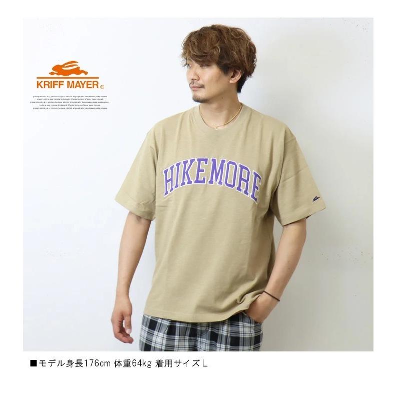 SALE セール KRIFF MAYER クリフメイヤー ヘビーオンス カレッジロゴ 半袖 Tシャツ ビッグシルエット ビッグT 半T メンズ 半袖Tシャツ 送料無料 2157207 | KRIFF MAYER | 06