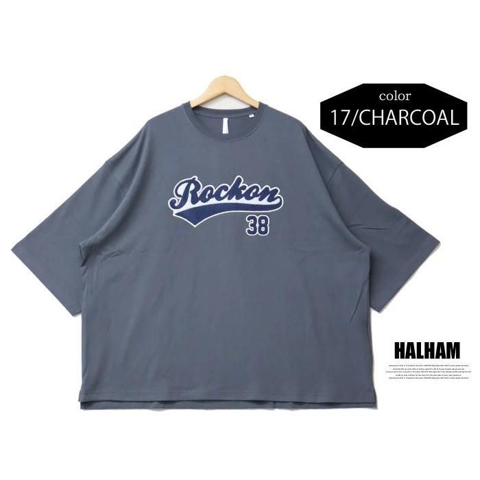 ラスト値下げ♡新品未使用♡HAVERSACKライムイエロービッグシルエットTEE HALHAM SALE セール ハルハム ベースボールロゴ ビッグ