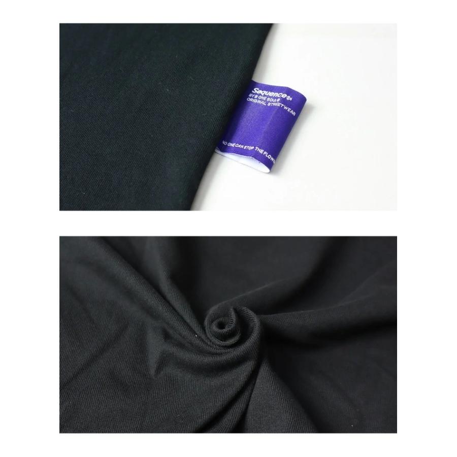 SALE セール Sequence シーケンス ファイヤーベースボールロゴ 半袖 Tシャツ 半T メンズ レディース ユニセックス ビッグシルエット 半袖Tシャツ 2570032 | Prosperity Sequence | 17