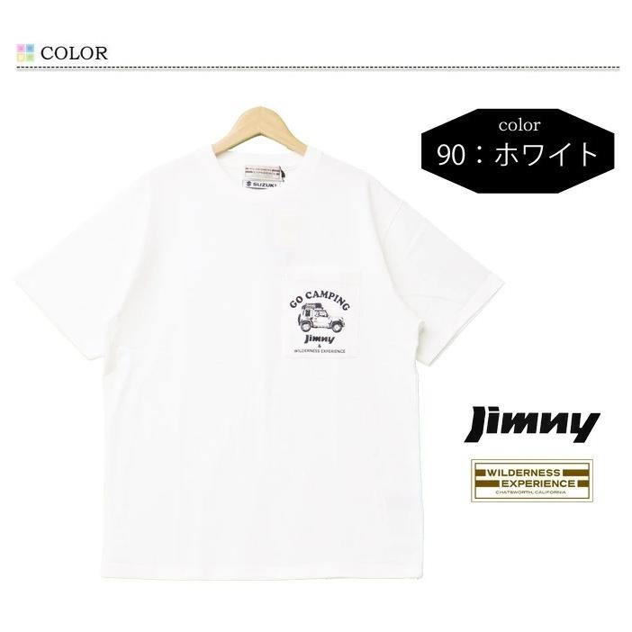 Suzuki スズキ Jimny ジムニー Wilderness Experience コラボtシャツ キャリアポケット 半袖tシャツ 半t メンズ レディース ユニセックス 20 適当な価格