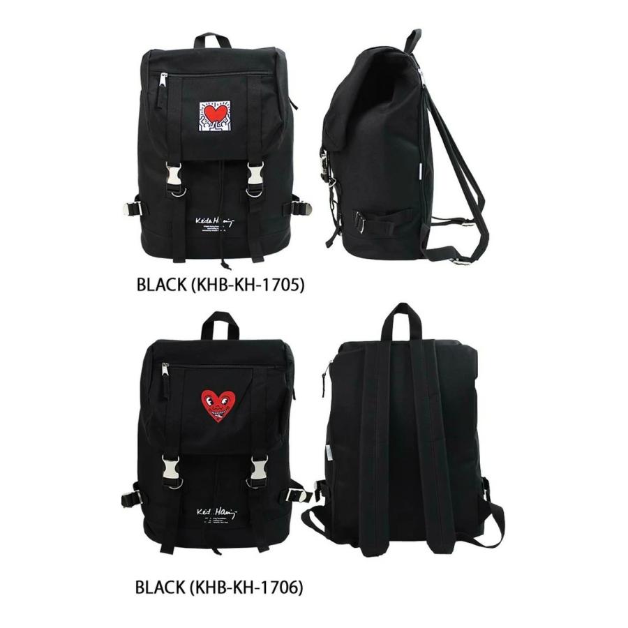 Keith Haring キースへリング アートワーク刺繍 バックパック リュック メンズ レディース ユニセックス バッグ デイパック デイバッグ 鞄 KHB-KH-1705 | Keith Haring | 04