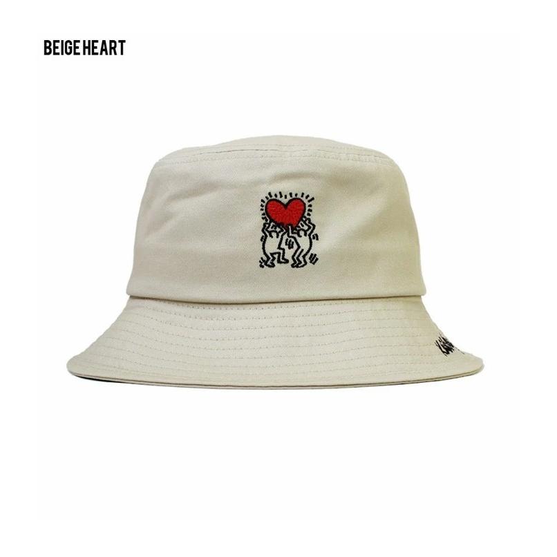 Keith Haring キースへリング アートロゴ バケットハット バケハ メンズ レディース ユニセックス keith_buckethat｜rexone｜09