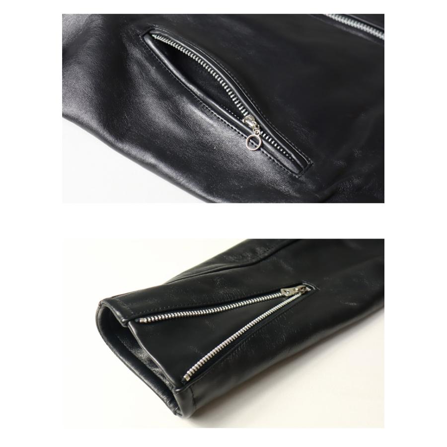 Schott ショット 70’S シングル ライダース ライダースジャケット レザージャケット ライトアウター 革ジャン ブルゾン メンズ 送料無料 3111052 782-5950011の画像