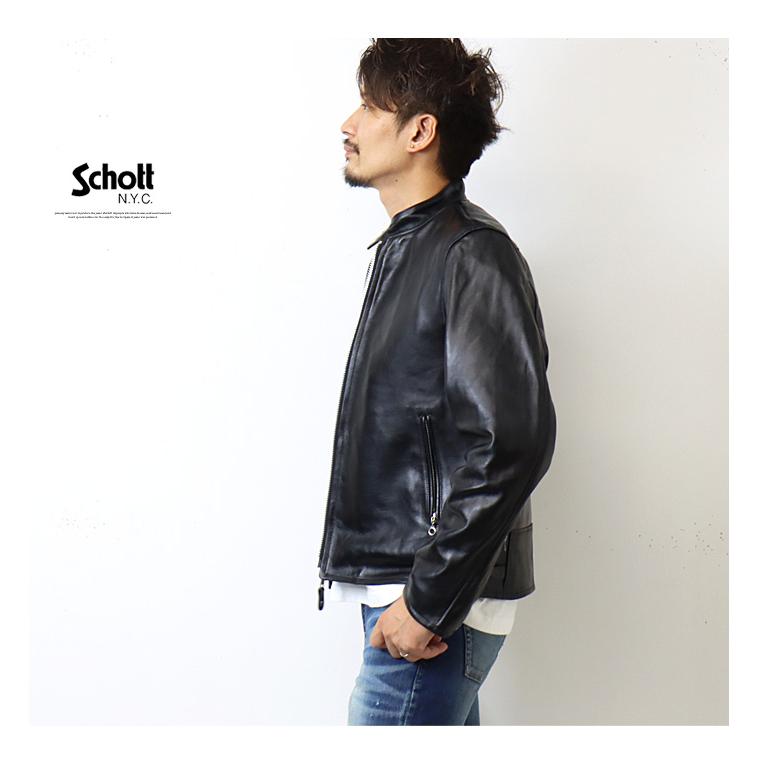 Schott N.Y.C ショット 70'S シングル ライダース ライダース Schott N.Y.C ショット 70'S シングル ライダース ライダース