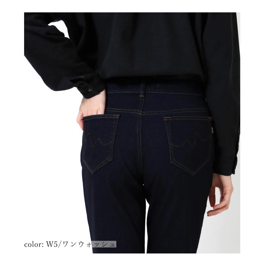 SALE セール Mrs.Jeana ミセスジーナ レディース 裏起毛 ストレート 暖パン 暖かいパンツ 暖かいジーンズ 股上深め ストレッチ 暖かいデニム 送料無料 MJ-4712 |  | 12