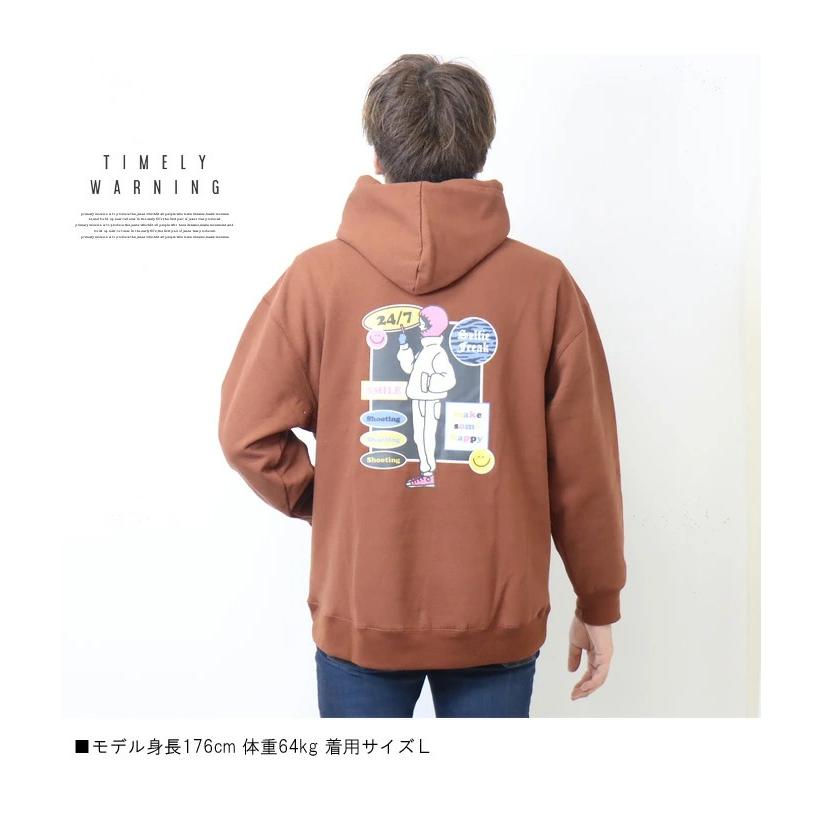 Timely Warning タイムリーワーニング Selfie Freak ステッカー フーディー スウェットパーカー 裏起毛 ユニセックス プルパーカー 送料無料 2751307 | TIMELY WARNING | 10