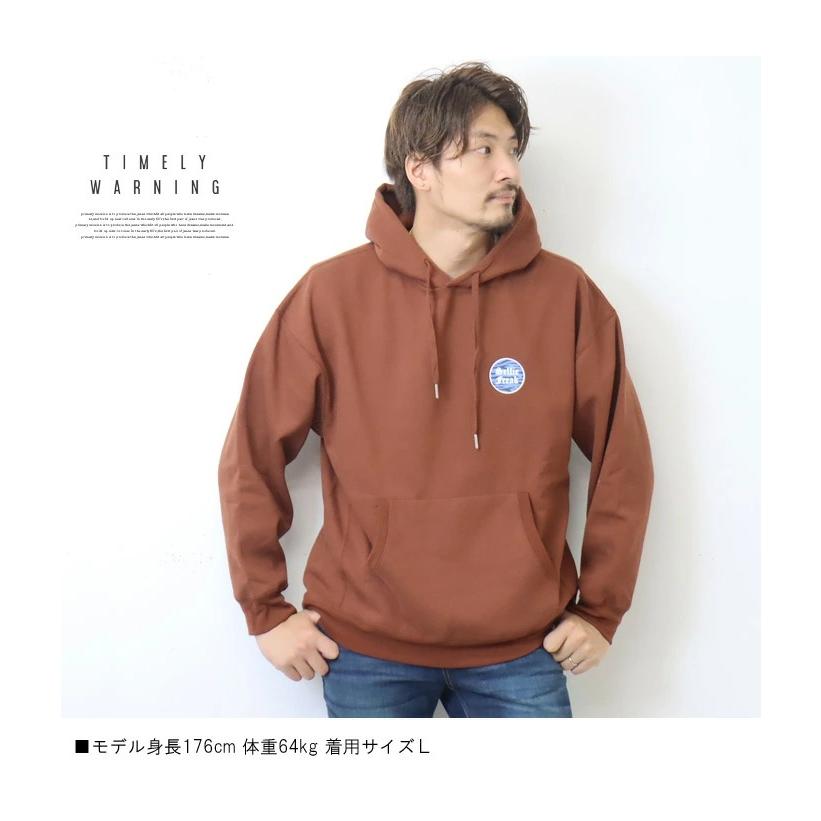 Timely Warning タイムリーワーニング Selfie Freak ステッカー フーディー スウェットパーカー 裏起毛 ユニセックス プルパーカー 送料無料 2751307 | TIMELY WARNING | 09