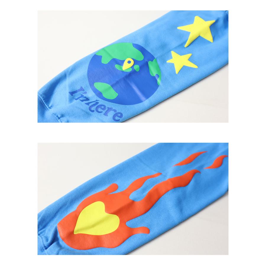 SEQUENZ シークエンズ ハッピー スマイル 発泡プリント スウェットシャツ トレーナー 裏起毛 メンズ レディース ユニセックス 送料無料 2770021 | BEN DAVIS | 12