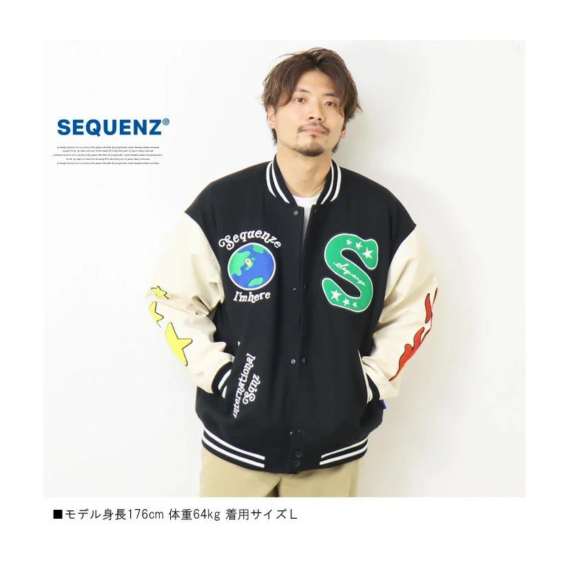 SALE セール SEQUENZ シークエンズ サガラ ワッペン フェイク SALE セール SEQUENZ シークエンズ サガラ ワッペン フェイク