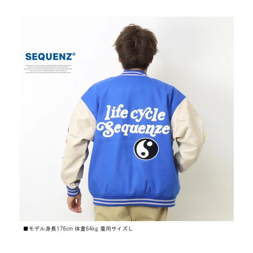 SALE セール SEQUENZ シークエンズ サガラ ワッペン フェイク SALE セール SEQUENZ シークエンズ サガラ ワッペン フェイク