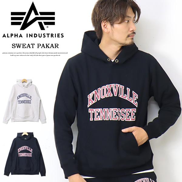 SALE セール ALPHA INDUSTRIES アルファ インダストリーズ カレッジプリント スウェットパーカー プルパーカー フーディ 裏微起毛 メンズ 送料無料 TC1559 | Alpha Industries