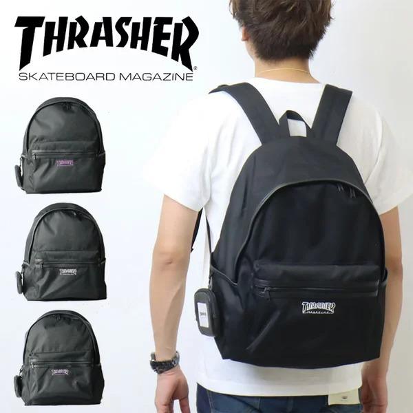 THRASHER スラッシャー バックパック 28L リュック ミニポーチ付き リュックサック デイパック メンズ レディース ユニセックス 送料無料 THR-253 | THRASHER