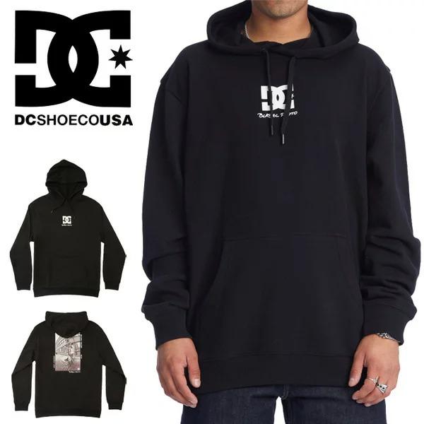 DC SHOES ディーシーシュー ロゴプリント スウェットパーカー プルパーカー フーディー メンズ レディース ユニセックス 送料無料 DPO224043 | DC SHOES