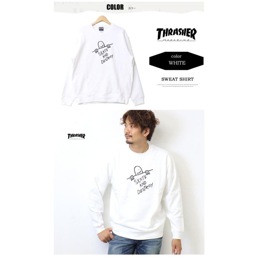 THRASHER（スラッシャー） ゴンズアートロゴ プリント スウェット