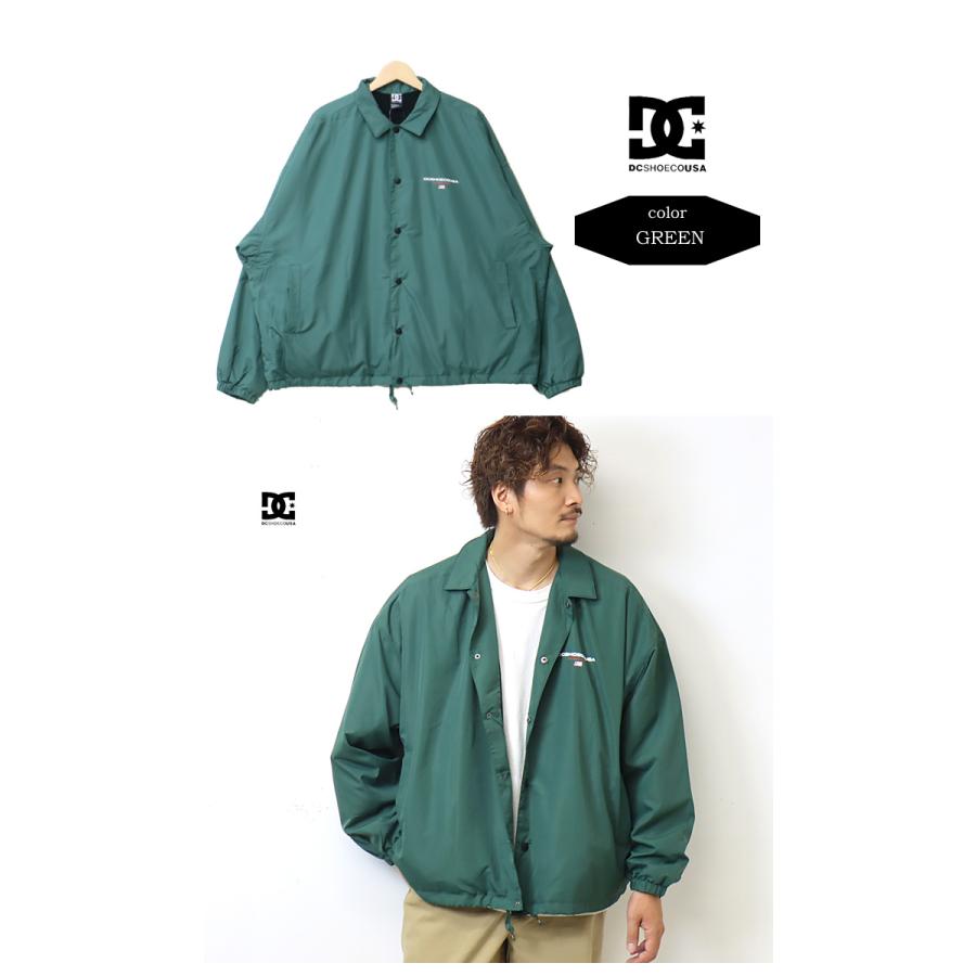 DC SHOES ディーシーシューズ 裏フリース コーチジャケット 撥水 メンズ レディース ユニセックス ナイロンジャケット ライトアウター 送料無料 DJK224067｜rexone｜07