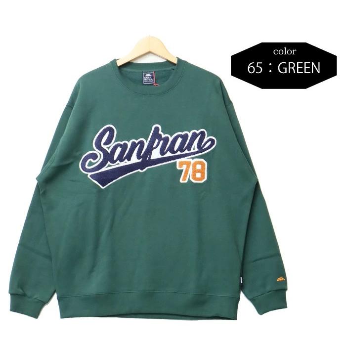 KRIFF MAYER クリフメイヤー ベースボールロゴ スウェットシャツ 速乾裏起毛 トレーナー クルーネック メンズ 送料無料 2227201 | KRIFF MAYER | 05