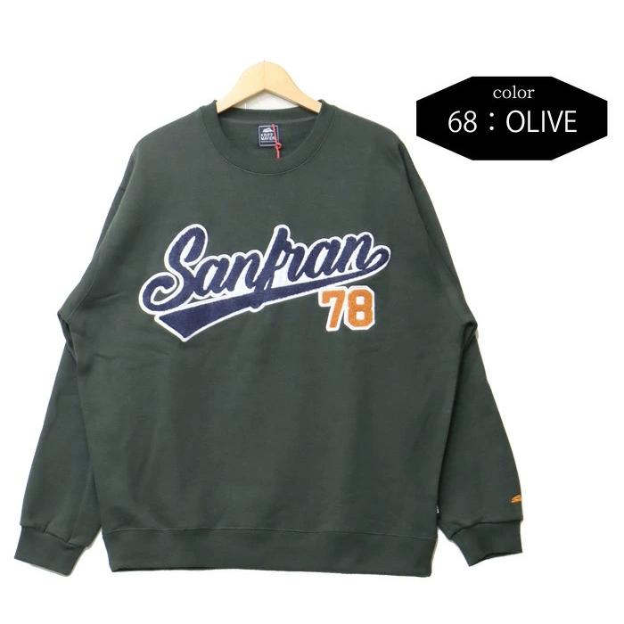 KRIFF MAYER クリフメイヤー ベースボールロゴ スウェットシャツ 速乾裏起毛 トレーナー クルーネック メンズ 送料無料 2227201 | KRIFF MAYER | 08