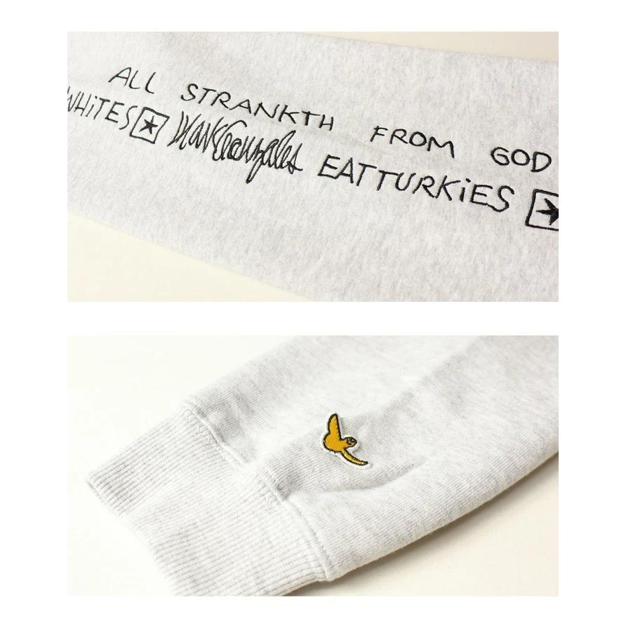 What it isNt ART BY MARK GONZALES マークゴンザレス 袖刺繍 プリント スウェットシャツ 裏起毛 トレーナー ユニセックス 送料無料 2H7-62315 | Mark Gonzales | 14