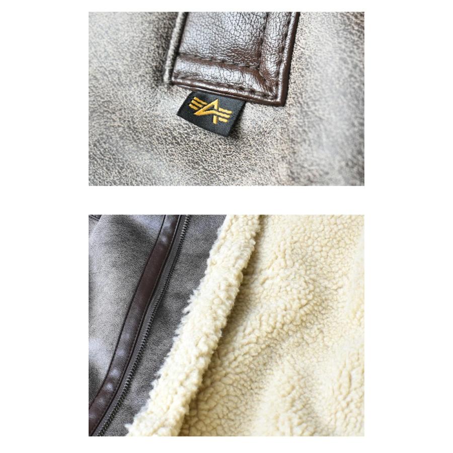 【新品未使用】ALPHA INDUSTRIES ボアジャケットB-3 Amazon | ALPHA アルファ ムートンジャケット B-3 防寒 M L LL