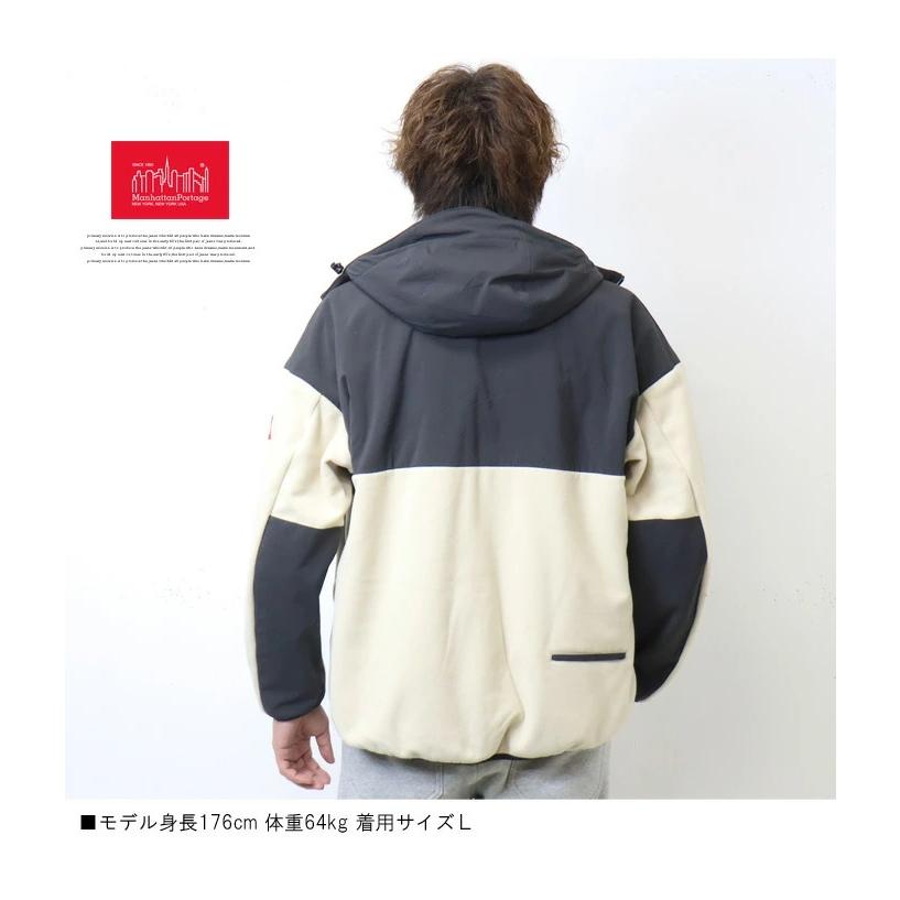 Manhattan Portage（マンハッタンポーテージ） フリース ナイロン