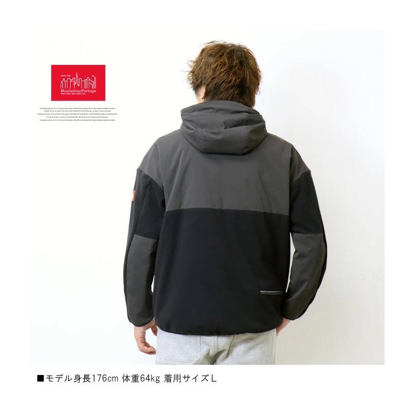 Manhattan Portage（マンハッタンポーテージ） フリース ナイロン