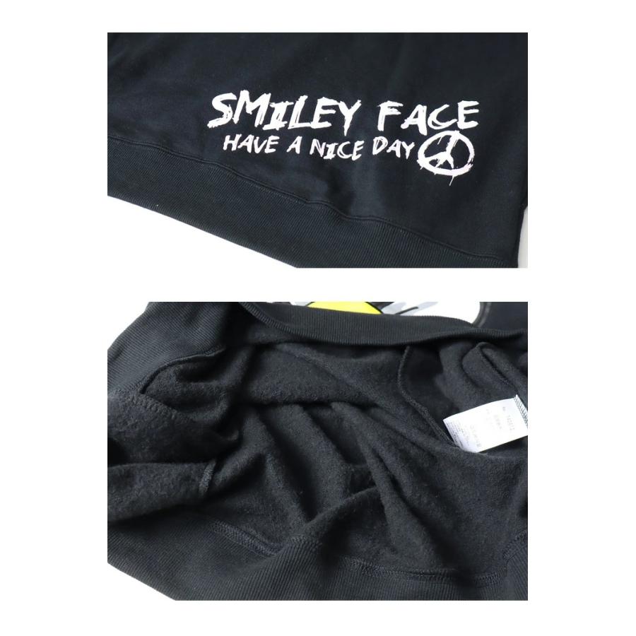 SMILEY FACE スマイリーフェイス メルトデイジー スウェットパーカー ビッグシルエット 裏微起毛 ユニセックス ニコちゃん プルパーカー 送料無料 142612 | SMILEY FACE | 15